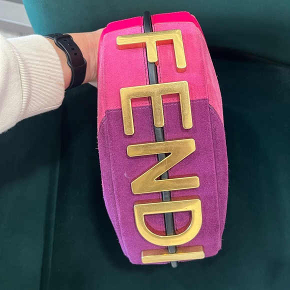 RARE Fendi Rainbow Small Shoulder Bag - Picture 12 of 17